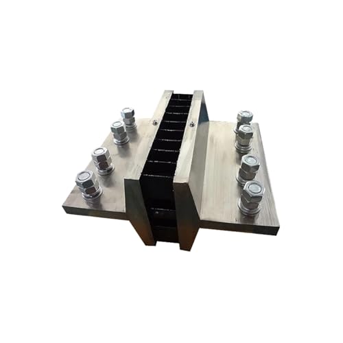 CHBMSS Shunt 1500A 2000A 3000A 4000A 5000A 6000A 7500A 75mV Machine Brass Resistor DC Shunts for Current Panel Meter(1500A 75mV)