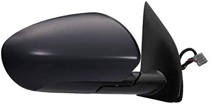 V MAXZONE PARTS Right Passenger Side Mirror VL922 Primed Paintable Power Operated Glass Convex Heated Folding Exterior Wing Mirror With Nissan Qashqai 2007 2008 2009 2010 2011 2012 2013