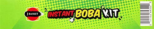 J-BASKET Matcha Boba Kit, Matcha, 10 Oz