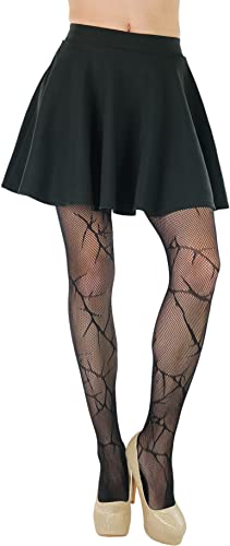 Image of ToBeInStyle Women's Bloody Stitches Scar Zombie Frankenstein Costume Tights Pantyhose Living Dead
