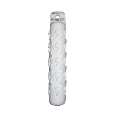 DT Systems 2 by 11-Inch SMT Soft-Mouth Trainer, Small, Bright White, 3-Pack (82103)