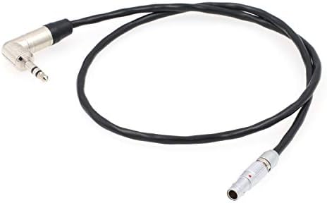 SZRMCC Tentacle Sync Zaxcom 3.5mm TRS to 00B 4 Pin Male Timecode Cable for RED Epic Scarlet DSMC2 Camera