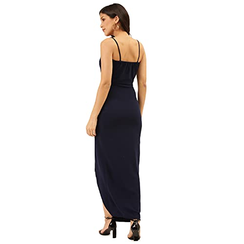 Image of Trend Arrest.ed Women's Bodycon Midi Dress | Casual & Night Out Fit | Slim Fit Stretch Fabric