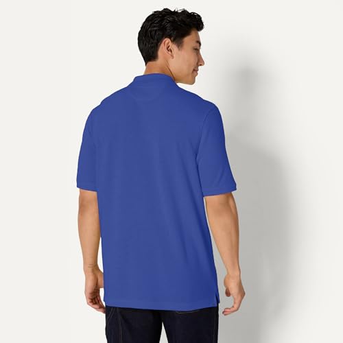 Image of Amazon Essentials Men's Regular-Fit Short Sleeve Cotton Pique Polo Shirt (Available in Big & Tall)