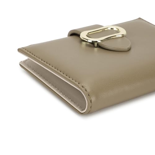 Image of Fastrack Women's Buckle Flap Two-Fold Wallet | Multiple Card Slots, Cash Slots, Zip Coin Pocket, Buckle Design Flap | Stylish & Secure | 6 Months Warranty