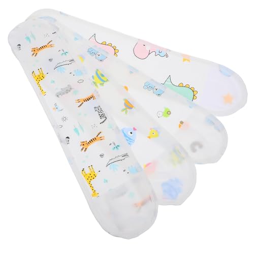 DECORNIJIA 新生児用調節可能腹巻ベリーバンド ベビー腹部保護カバー 柔らかい肌触り かわいい動物柄 簡単装着で快適な防寒対策