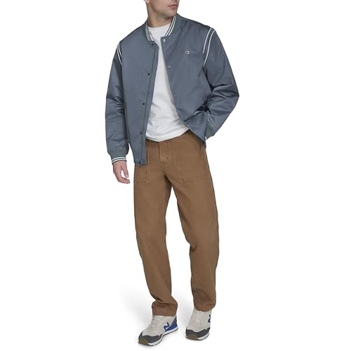 Image of Champion Men's Lightweight Varsity Bomber Jacket
