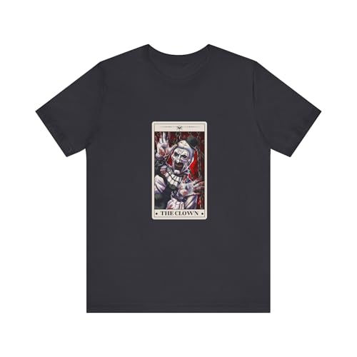 Art The Clown Terrifier Tarot Card Halloween Tee