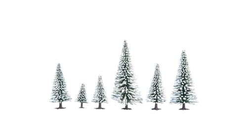 Sapins de neige Noch 26828 pour décorer votre maquette ferroviaire