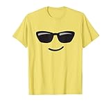 Halloween Costume Sunglasses Emoticon SHIRT Face Group Tee T-Shirt
