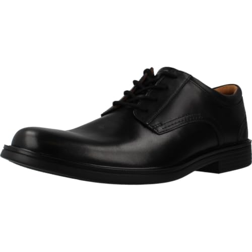 Image of Clarks Men's Un Aldric Park Oxford-Tan Leather