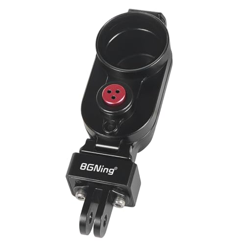 BGNing Aluminum 80M Waterproof Diving Case Compatible with 3/3S Thumb Camera Underwater Shell Protective Frame Quick Release Cage (Quick Release Ver)