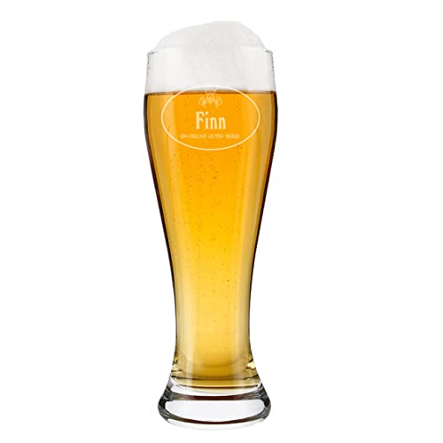 Privatglas Weizenglas 0,5l (Bohemia) mit Gratis Gravur des gewünschten Namens Cover