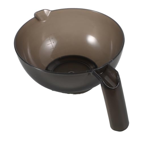 Ipetboom Hair Dyeing Bowl Heat Resistant Hair Coloring Tool for Salons Home Use Smooth Rim Mixing Bowl Versatile Easy Application