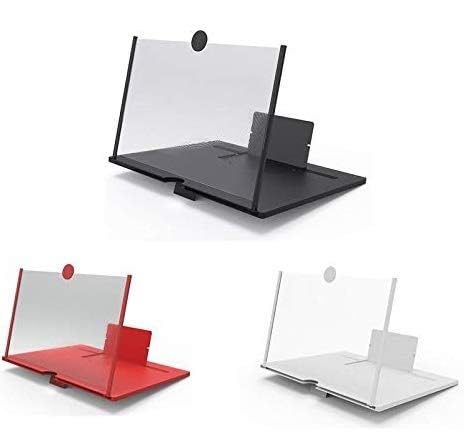 Image of 3D Screen Magnifier Amplifier, HD Amplifier Projector for Movies, Videos and Games. Foldable Phone Stand with Screen Amplifier for All Smartphones