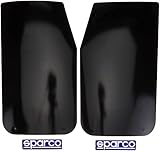 Fabricado en PVC SPC 03791NR Juego Faldillas Guardabarros, Negro
