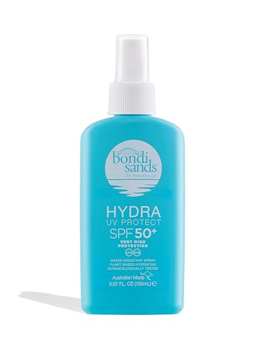 Bondi Sands Hydra UV Protect SPF 50+ Sunscreen Spray | Provides UVA & UVB Protection | Infused with ethically sourced algae | 150ml/5.07 FL OZ
