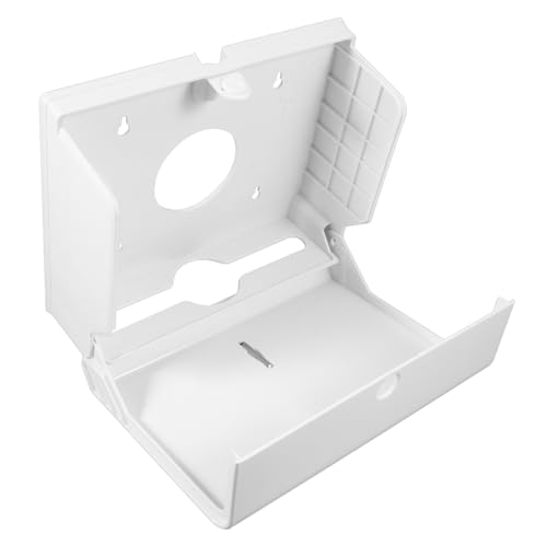 CHILDWEET Wall Mounted Hand Paper Towel Dispenser Holder for Bathroom Kitchen Convenient Tissue Paper Storage for Commercial Home Use