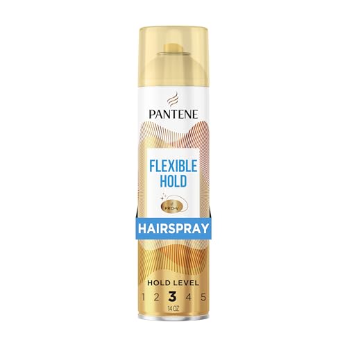 Pantene Alcohol-Free Hairspray Level 3, Flexible Hold, 14 oz