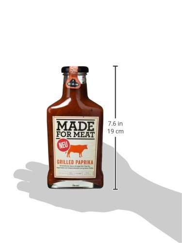 Kühne Grillsauce Made for Meat Grilled Paprika in der Flasche, 1er Pack