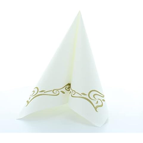 Shoptoria Servietten Color Line Gold Cover