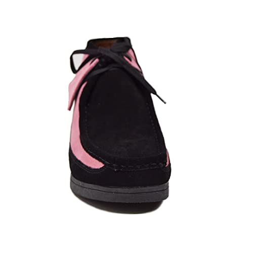 British Collection New Castle Men Cognac Leather and Suede Lace Up 124