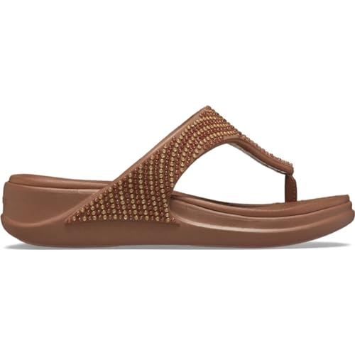 Image of Crocs Women Boca Bling Flip Flop