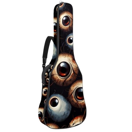 Sac pour guitare acoustique et classique à double poche et bretelles réglables