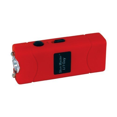 NEW 12,000,000 volts Stun Master L'il Guy Compact Red Flashlight Stun Gun Combo with Nylon Holster