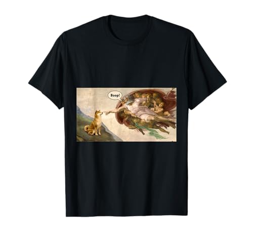 Boop The Snoot of Shiba Inu Lustiges Shiba Inu Dog Meme T-Shirt