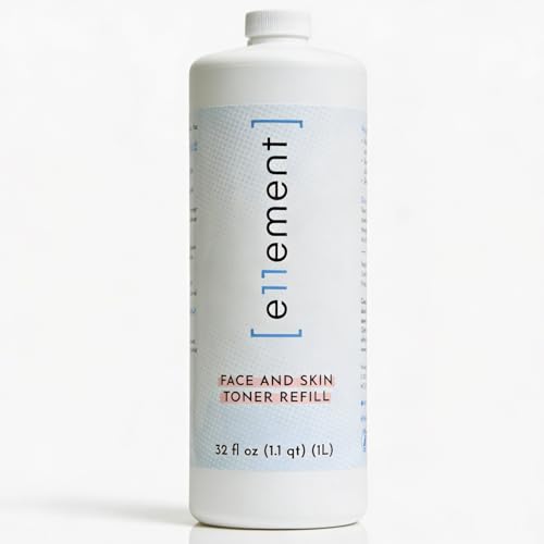 e11ement Hypochlorous Acid Spray for Skin HOCl Facial Mist & Body Spray Skin Cleanser for Face Acne Prone & Sensitive Skin Fragrance Free All Skin Types & All Ages (1L Refill)