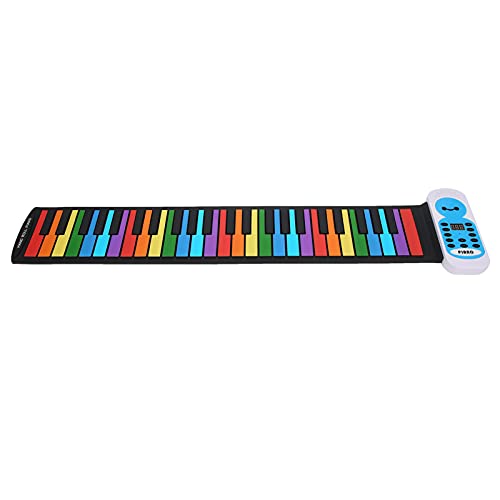Piano à clavier, 128 rythmes et Timbres Portable Roll Up Piano pour la maison - Les Beatles, Paul McCartney, John Lennon, RIngo Starr, George Harrison Piano à clavier, 128 rythmes et Timbres Portable Roll Up Piano pour la maison – Image 7