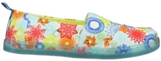 TOMS Kids Boys Alpargata Spirograph Slip On Casual Shoes - Blue - Size 5 M | Image 2