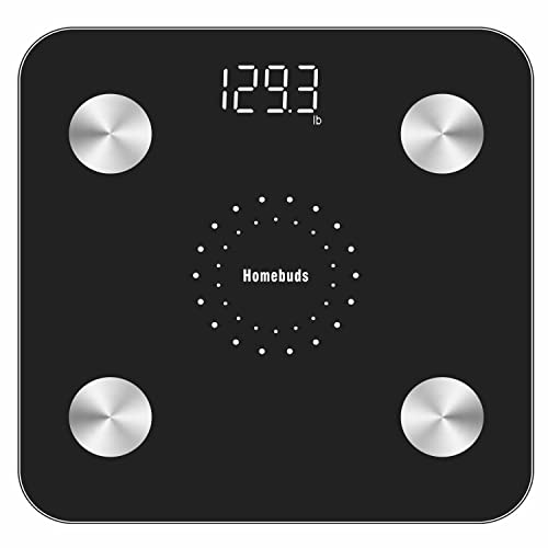 Homebuds Balance Pese Personne, Balance Connectée Bluetooth Pèse Personne Impédancemètre Depuis...