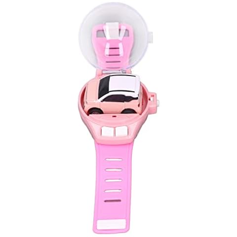 SIXRUN Mini Remote Control Car Watch Toys Detachable USB Charging Wrist Racing Car Watch for Boys and Girls Birthday Gift Racing Car Watch Toy Mini () Cover