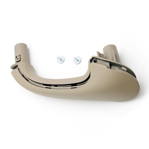 Compatible With For C240 For C320 2003 2004 2005 C32 For AMG 2003 2004 インテリアドアハンドル、プルハンドルキャリアカバー付き 車用室内ドアハンドルの(Beige,Front Left)