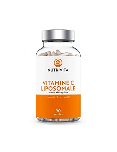 Vitamina C Liposomal 1000mg | Dosis Elevada de Ácido L-Ascórbico | Vitamina C Altamente...