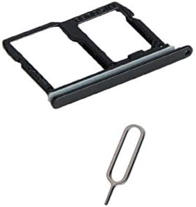 Sim Tray Holder for LG Stylo 4 Q710MS Q710CS Q710AL Q710TS Q710US Q710 L713DL (Black)