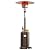 EAST OAK 48,000 BTU Patio Heater for Outdoor Use With Round Table Design, Double-Layer Stainless Steel Burner and Wheels, Outdoor Patio Heater for Home and Commercial, Bronze, 31.9" x 31.9" x 86.6"
