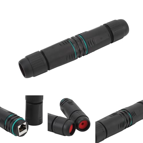 Conector Acoplador RJ45 Cat6 IP68 para Cable Ethernet miniatura 7