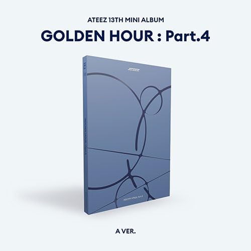 ATZ ATEEZ GOLDEN HOUR: Part.4 [Photobook 3 Ver Set] 13th Mini