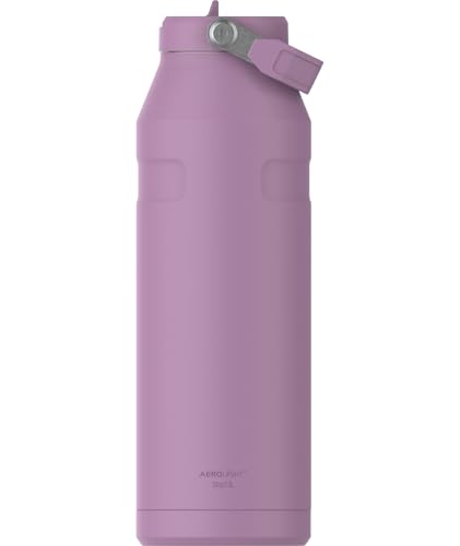 Image of Stanley IceFlow Flip Straw 2.0 Water Bottle 50 oz | Built-In Straw with Larger Opening | Lightweight and Leak Resistant | Insulated Stainless Steel | BPA-Free | Lilac