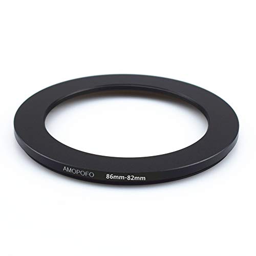 Image of 86mm to 82mm /86mm-82mm Step-Down Ring Filter Adapter for All Brands UV,ND,CPL,Metal Step-Down Ring Adapter