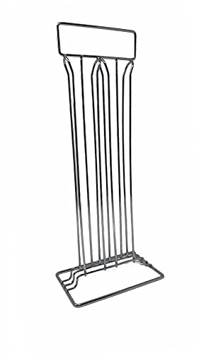 Vetrineinrete® Porta capsule dispenser verticale contenitore stand per 36 capsule di caffè in metallo X45