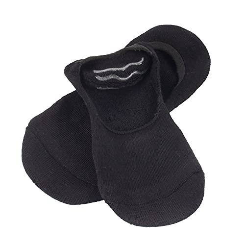 Image of Women's Rayon from Bamboo Fiber No Show Thin with Thick Comfort Sole Socks - 3 pairs