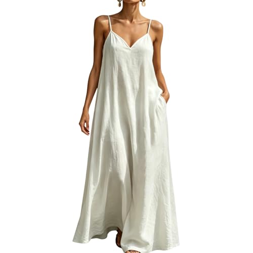 Robe longue femme chic pour vos journées décontractées et soirées de plage