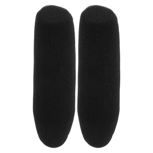 Toyvian Cubierta para Micrófono de Cámara de Video 2 Piezas, Funda de Esponja de Alta Densidad Anti-viento para Entrevistas al Aire Libre, Protector de Ruido para Micrófono Diseño