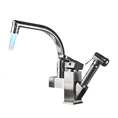 Robinet d'évier de cuisine à LED pour simplifier la vaisselle