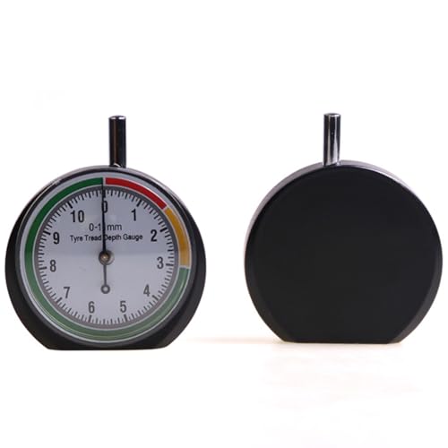 Image of Bittwee Tire Tread Depth Gauge, Stainless Steel Tire Measure Device Tire Measure Tool, Automotive Tools tire Pointer Monitor, Auto Tyre Depth Tester Tread Depth Indicator for Motorcycle Car