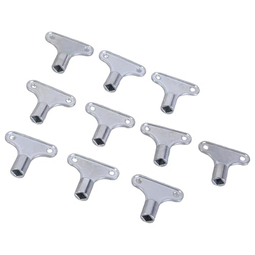 Pack of 10 Multipurpose Radiators Bleed Tool for Engineers and Enthusiasts to Enhances Heating Efficiency